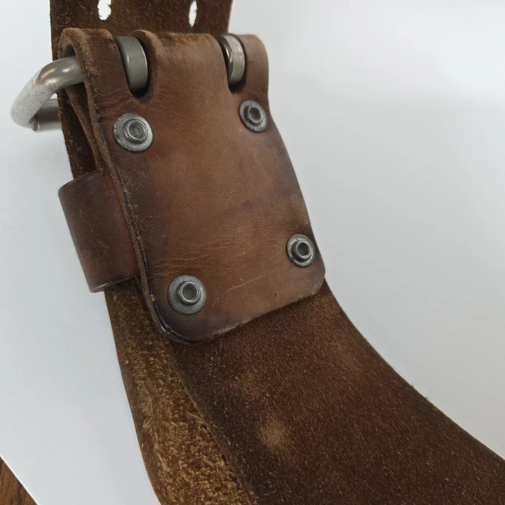 Vintage REEBOK by Cardillo Tan Leather 45X6